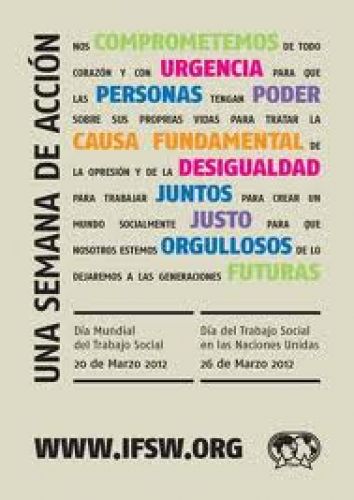 Día Mundial del Trabajo Social 2012