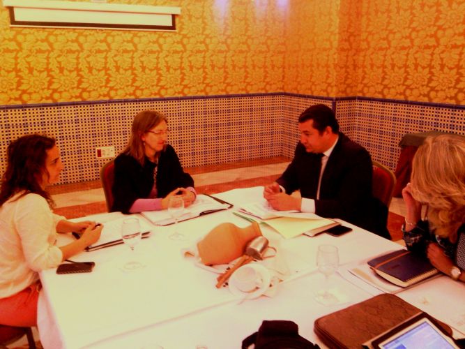 El Consejo Andaluz se reúne con Antonio Sanz, Secretario Nacional de Administraciones Públicas del Partido Popular y Senador por Andalucía