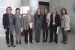 Las autoridades del acto de inauguración