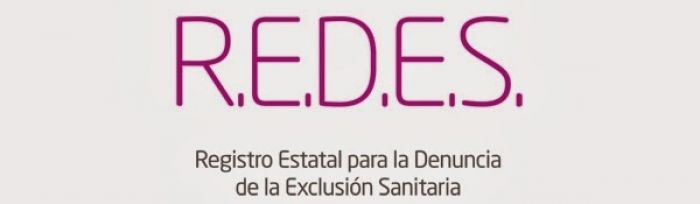 Registro Estatal para la Denuncia de la Exclusión Sanitaria (R.E.D.E.S.)