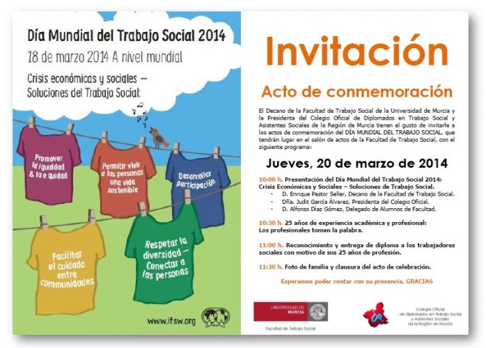Invitación Acto de conmemoración