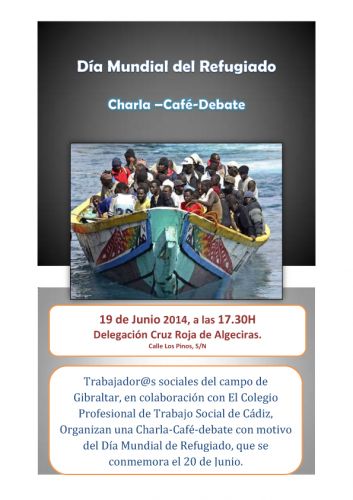 Día Mundial del Refugiado. Charla –Café-Debate.