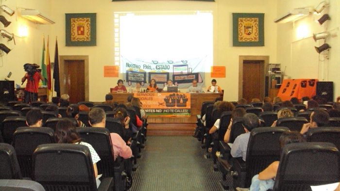 Éxito en las jornada organizada por Marea Naranja