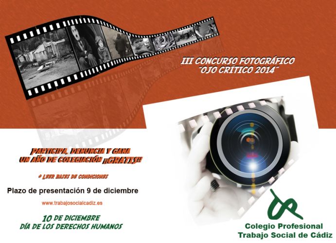 III Concurso de fotográfica con motivo de la celebración del día de los Derechos Humanos.