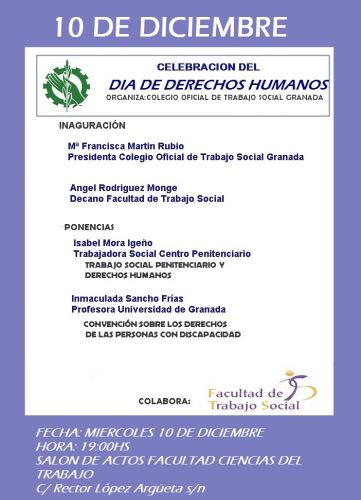 CELEBRACIÓN DEL DIA DE LOS DERECHOS HUMANOS