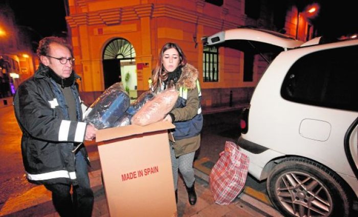 De patrulla cuando aprieta el frío
