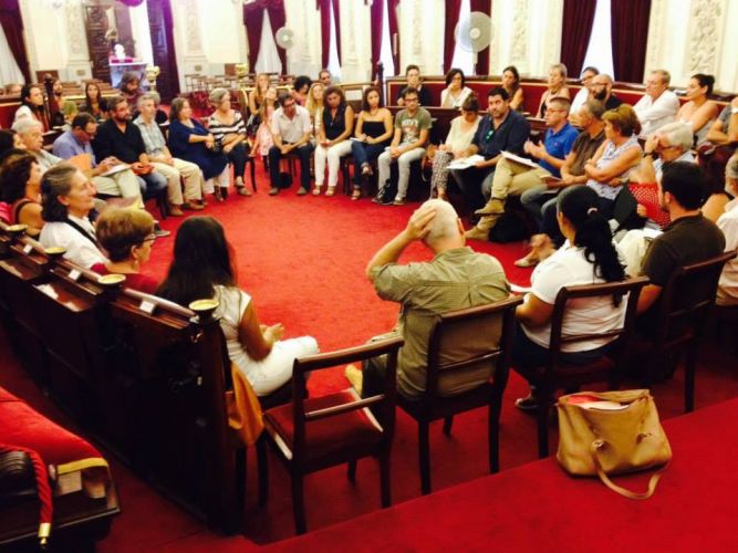 REUNIÓN EN EL AYUNTAMIENTO DE CÁDIZ CON MOTIVO DE LA ACOGIDA DE PERSONAS REFUGIADAS