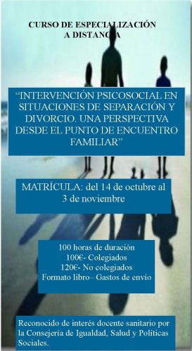 Nuevo curso de formación a distancia propio del Colegio