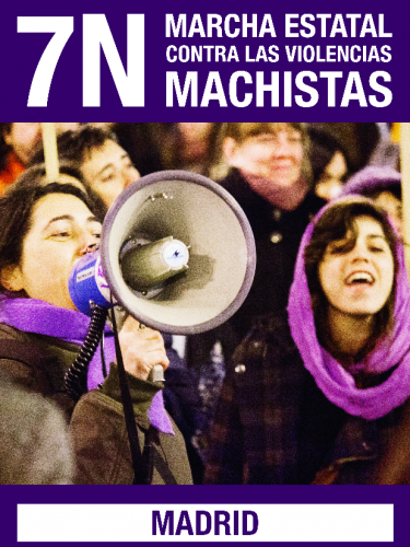 Declaración del Consejo General del Trabajo Social con motivo de la marcha estatal contra las violencias machistas