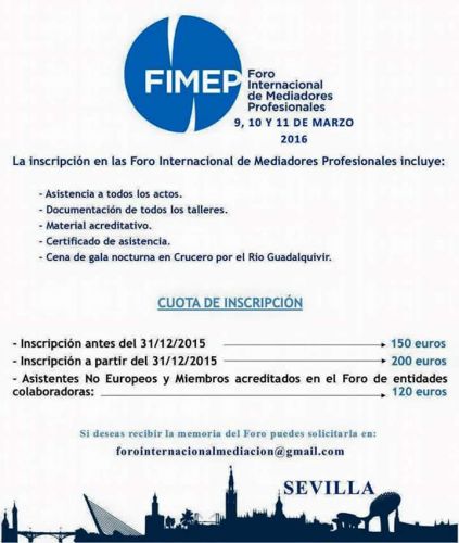 Foro Internacional de Mediadores Profesionales