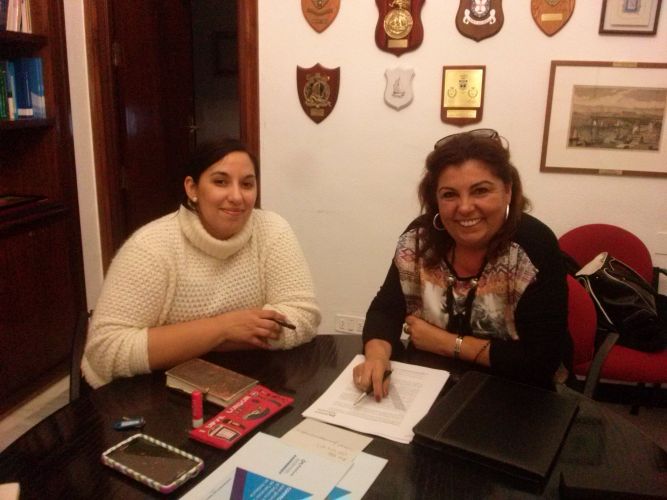 ENCUENTRO CON Dª.ANA FERNÁNDEZ, CONCEJALA DE ASUNTOS SOCIALES DEL AYUNTAMIENTO DE CÁDIZ