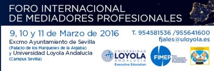 FORO INTERNACIONAL DE MEDIADORES PROFESIONALES