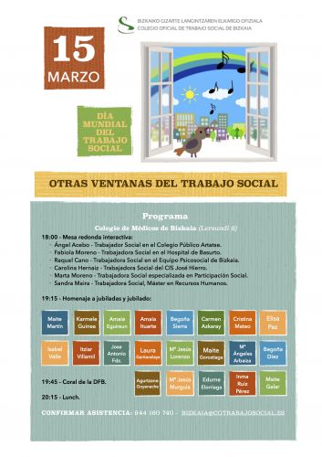 Día Mundial del Trabajo Social "Programa definitivo"