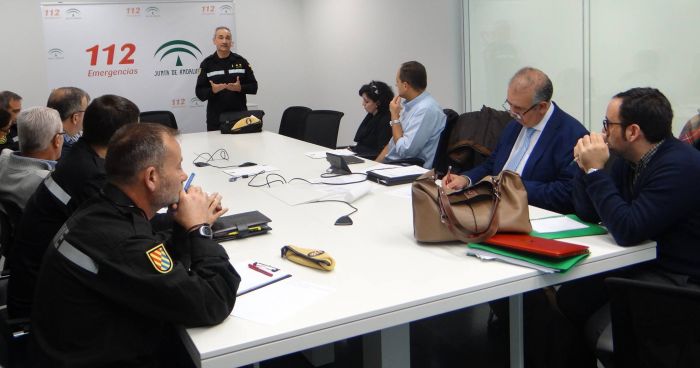 El CGTS, el CACPTS, el COTS Sevilla y UME participan en un encuentro preparatorio sobre gestión de grandes emergencias