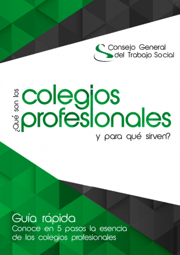 Guía sobre Colegios Profesionales