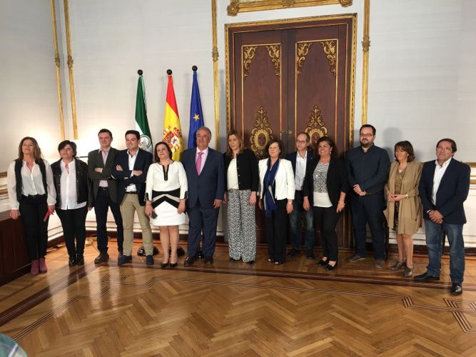El Consejo Andaluz de Trabajo Social traslada a Susana Díaz las propuestasen el Marco de Trámite Parlamentario del Proyecto de Ley de Servicios Sociales
