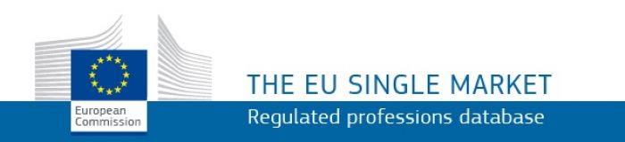 La Base de Datos de la Comision Europea sobre titulaciones incluye la obligatoriedad de la colegiación en Trabajo Social