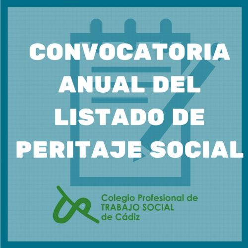 PUBLICADA LA LISTA DEFINITIVA DE PERITAJE JUDICIAL DEL CPTS DE CÁDIZ
