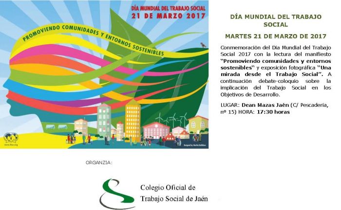 Día Mundial del Trabajo Social. 21 de marzo de 2017