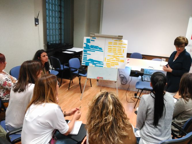 Primera clase presencial voluntaria del curso online "El Informe Social. Aporte a la Intervención Social."