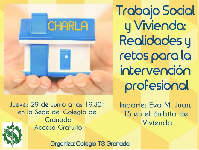 Charla: Trabajo Social y vivienda: Realidades y retos para la intervención profesional