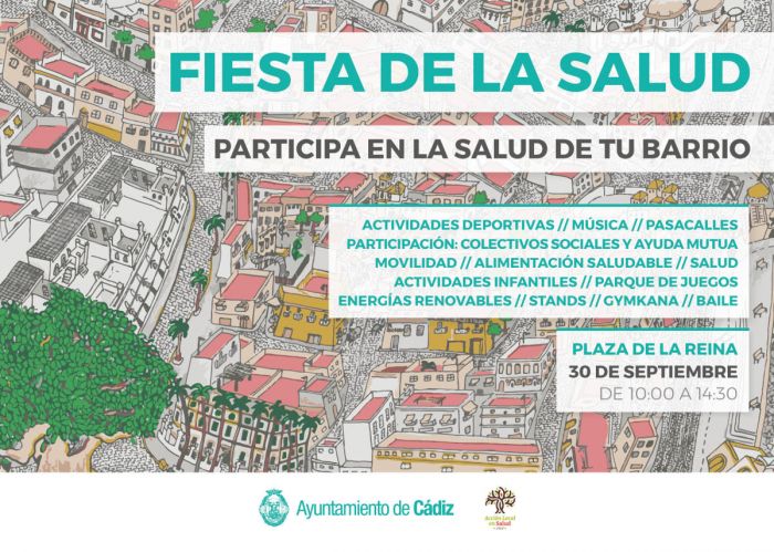 Participamos en la Fiesta de la Salud de Cádiz