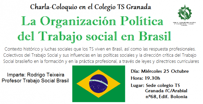 Charla: La Organización Política del Trabajo social en Brasil