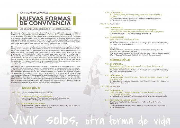 Jornadas Nacionales: Nuevas Formas de Convivencia