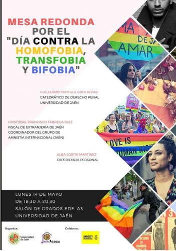 Mesa Redondapor el "Día contra la Homofobia, Transfobia y Bifobia
