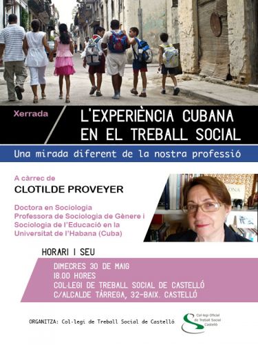 ENTREVISTA A CLOTILDE PROVEYER “Reconocer la labor del Trabajo Social y verlo como una necesidad ha sido un gran avance en Cuba”