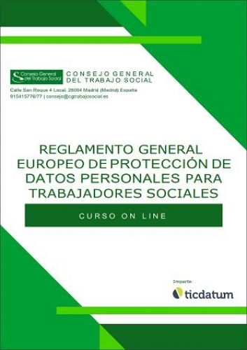 Curso online del Consejo General sobre Protección de datos para TS