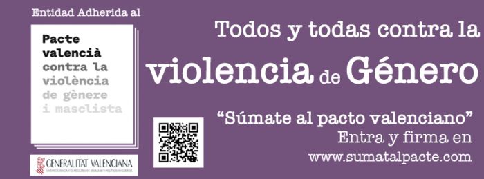 Adhesió al Pacte Valencià contra la Violència de Gènere