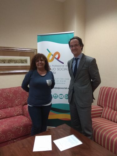 El CPTS de Cádiz firma convenio con la Fundación Mémora.
