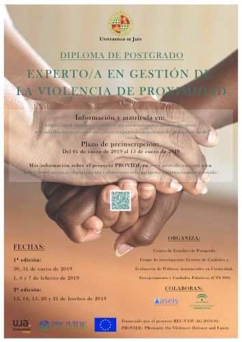 EXPERTO/A EN GESTIÓN DE LA VIOLENCIA DE PROXIMIDAD