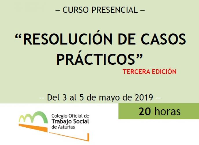 Curso Presencial "Resolución de casos prácticos"_¡Abierto el plazo de inscripción para la tercera edición!