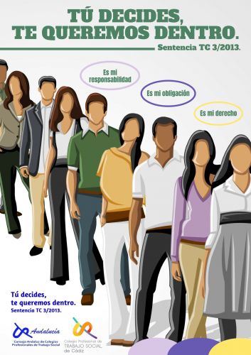 Con el lema "¡COLÉGIATE!" comienza la Campaña de Colegiación Obligatoria andaluza