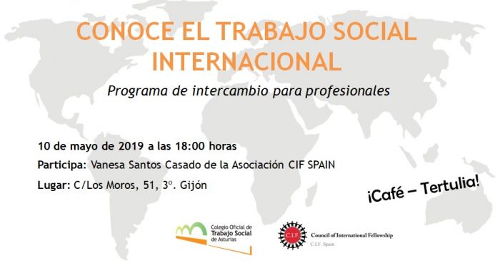 CHARLA TERTULIA_Trabajo Social Internacional, programas de intercambio para profesionales