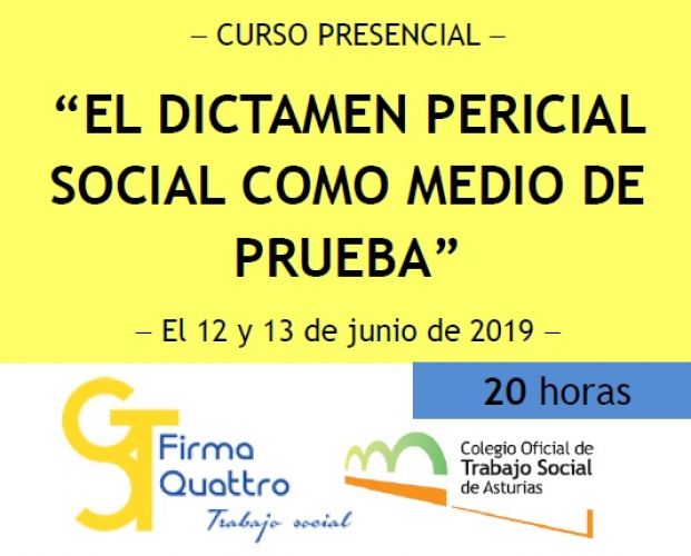 ¿Conoces las funciones del Trabajo Social en los Juzgados? ¿Sabes realizar un Peritaje Social?_¡Tenemos la formación que estabas buscando!