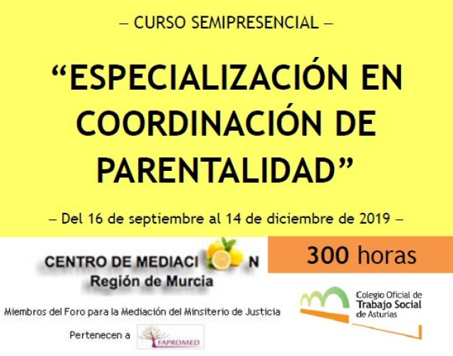 Hazte Especialista en Coordinación de Parentalidad con la formación del COTSA