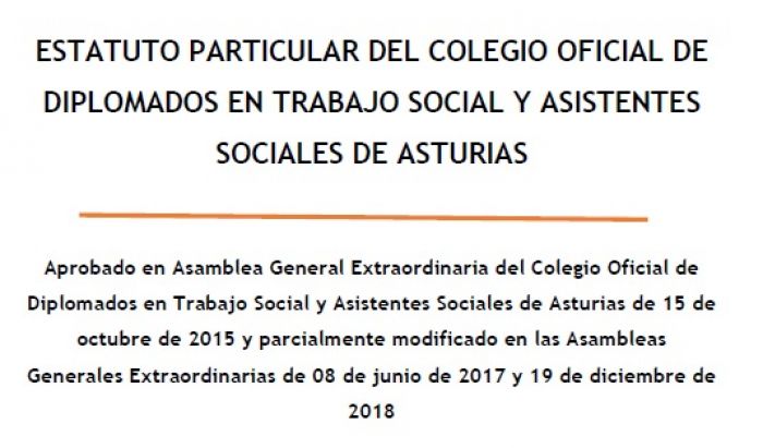 ESTATUTOS COTSA_Superado el control de legalidad, ya están publicados en el BOPA