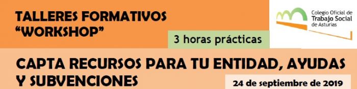 Capta recursos para tu entidad: ayudas y subvenciones