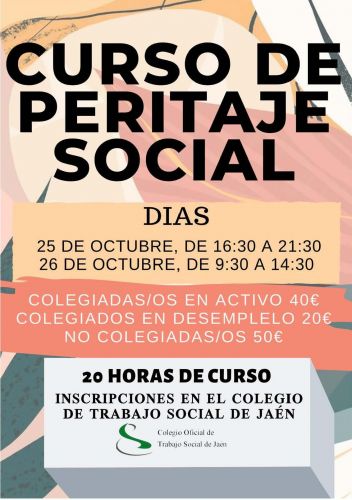 Formación: Iniciación al Peritaje Judicial Social