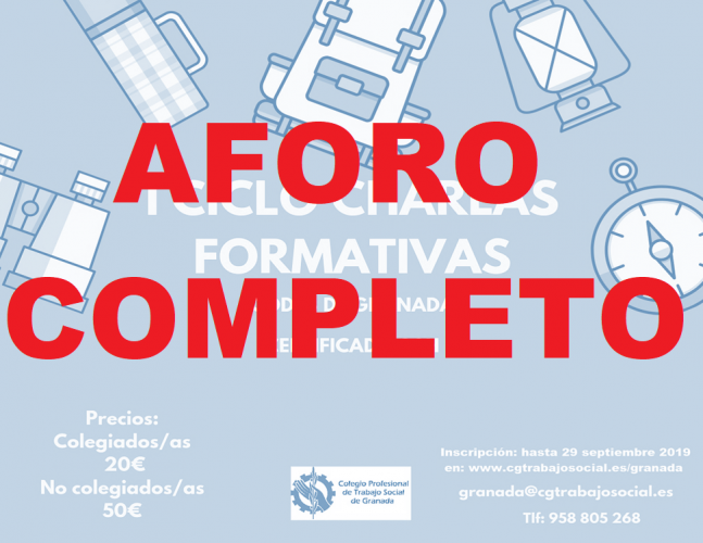 El colegio inaugura el I Ciclo de Charlas Formativas de Trabajo Social