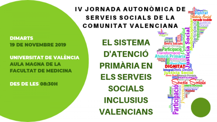 IV JORNADES AUTONÒMIQUES DE SERVEIS SOCIALS A LA COMUNITAT VALENCIANA
