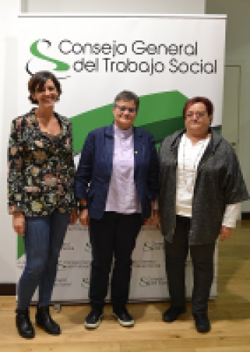 Consejo General del Trabajo Social:encuentro profesional con Trabajadoras Sociales del arco parlamentario