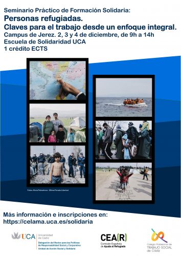 Seminario práctico “Personas refugiadas: Claves para el trabajo desde un enfoque integral”
