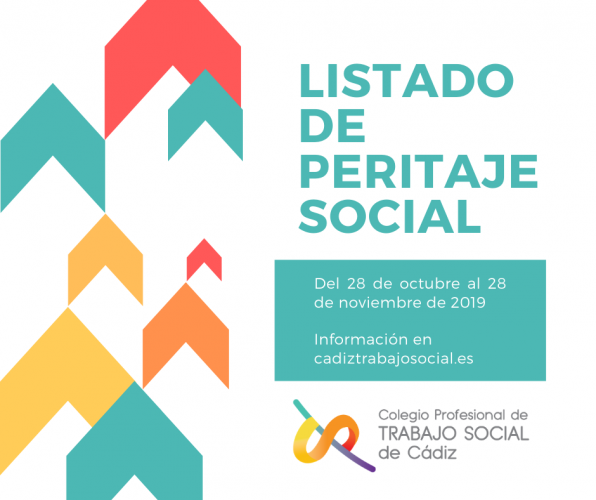 Apertura del Listado de peritaje social 2020