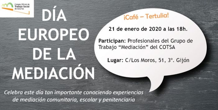 NUEVA TERTULIA_Celebra el Día Europeo de la Mediación con el COTSA