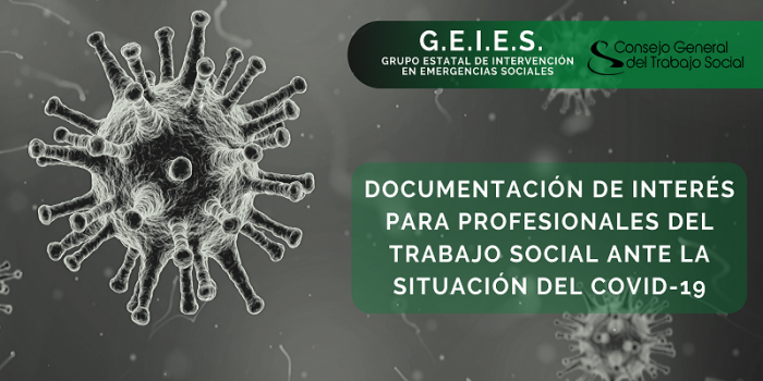Documentación de interés para profesionales de Trabajo Social ante la situación del COVID-19