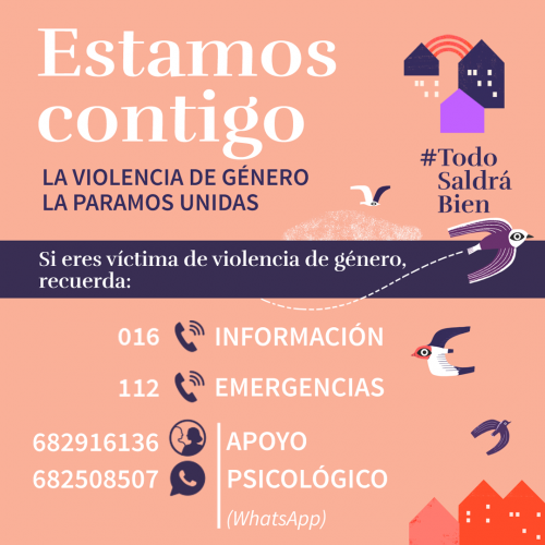 El Ministerio de Igualdad impulsa un Plan de Contingencia contra la violencia de género ante la crisis del COVID-19.